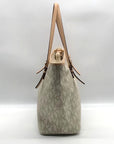 Michael Kors Vanilla Monogram Canvas Jet Set Travel Tote Bag