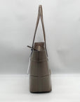 Dooney & Bourke Taupe Leather Selleria Tote Bag