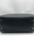 Kate Spade Black Pebbled Leather Leighann Mulberry Street Convertible Satchel