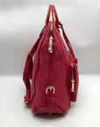 MKF Red Signature Backpack Bag