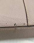 Dooney & Bourke Gray Pebbled Grain Lexington Shopper Tote