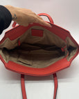 Coach Coral Leather Taylor Alexis Carryall Tote Bag-F25205