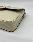 Tory Burch White Leather Crossbody Bag
