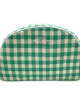 WKND WYFR Green Gingham Fabric August Crossbody Bag