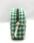 WKND WYFR Green Gingham Fabric August Crossbody Bag
