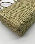 Sun & Sand Tan Woven Straw Tote Bag