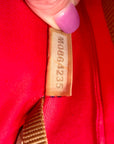 Dooney & Bourke Brown Pebbled Leather Zip Zip Satchel Bag