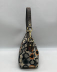 Coach Multicolor Sateen Madison Graphic OP Art Mini Bag 41997