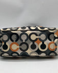 Coach Multicolor Sateen Madison Graphic OP Art Mini Bag 41997