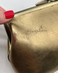 Patricia Nash Gold Frame Crossbody Clutch Bag