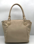 Carmen Steffens Beige Multipocket Tote Bag