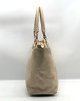 Carmen Steffens Beige Multipocket Tote Bag
