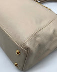 Carmen Steffens Beige Multipocket Tote Bag