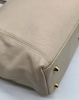 Carmen Steffens Beige Multipocket Tote Bag