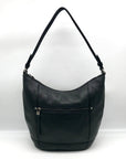 The Sak Black Leather Sequoia Hobo Bag