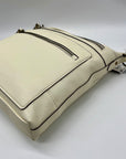 Style & Co Hudsonn Beige Faux Leather Crossbody