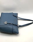 Michael Kors Light Blue Saffiano Leather Tote Bag