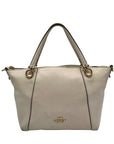 Coach Chalk Pebbled Leather Kacey Convertible Satchel C6229