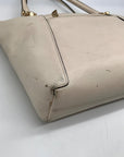 Coach Chalk Pebbled Leather Kacey Convertible Satchel C6229