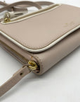 Kate Spade Chester Street Cement Leather Avie Crossbody
