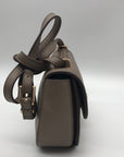 A New Day Soft Taupe Faux Leather Reversible Shoulder Bag