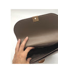 A New Day Soft Taupe Faux Leather Reversible Shoulder Bag