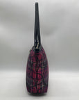 Coach Poppy Tartan Plaid Signature Tote Bag F15229