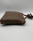 Coach Brown Signature Coated Canvas Messenger Bag F53297