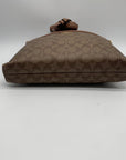 Coach Brown Signature Coated Canvas Messenger Bag F53297