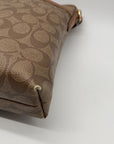Coach Brown Signature Coated Canvas Messenger Bag F53297