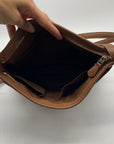 Coach Brown Signature Coated Canvas Messenger Bag F53297