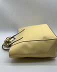 Kate Spade Yellow Saffiano Leather New York Dana Tote Bag