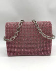 I.N.C. International Concepts Pink Dogwood Stone Flip Crossbody Bag