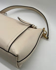 Coach Cream Marlon Refined Pebble Leather Hobo Bag 1597
