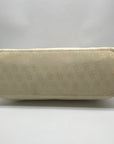 Dooney & Bourke Yellow Canvas Logo Tassel Duffle Bag
