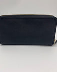 Kate Spade Black Pebbled Leather Continental Wallet
