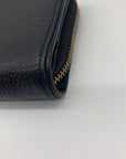 Kate Spade Black Pebbled Leather Continental Wallet