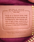 Coach Tan And Rust Kitt Messenger Crossbody Bag