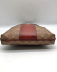 Coach Tan And Rust Kitt Messenger Crossbody Bag