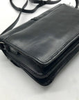 Patricia Nash Black Leather Crossbody Bag
