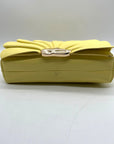 I.N.C. Yellow Soft Faux Leather Ajae Shell Shoulder Bag