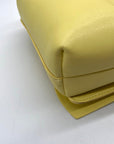 I.N.C. Yellow Soft Faux Leather Ajae Shell Shoulder Bag