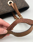 Michael Kors Brown Signature Coated Canvas Jet Set East/West Tote