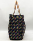 Tory Burch Black Basketweave Nylon & Leather Ella Tote Bag
