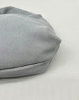 Aqua Small Blue Suede Hobo Bag