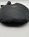 Kate Spade Black Pebbled Leather Chelsea Belt Bag