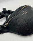 Kate Spade Black Pebbled Leather Chelsea Belt Bag