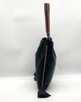 Rebecca Minkoff Black Leather Chase Convertible Hobo Bag