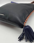 Rebecca Minkoff Black Leather Chase Convertible Hobo Bag