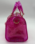 Like Dreams Hologram Clear Satchel With Inner Pouch